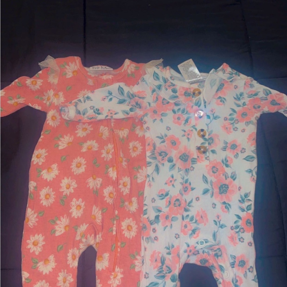 0/3 Month Babygirl one pieces(4)